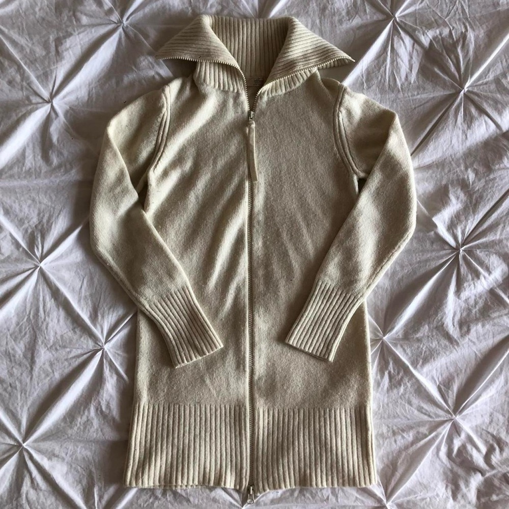 old navy knit zip up sweater